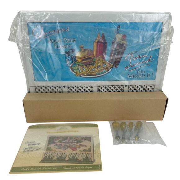 Hallmark Kiddie Car Classics Bills Boards Series Famous Food Sign Brand New Box - Picture 1 of 3